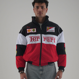 Ferrari F1 Vintage-Rennjacke – Classic Edition