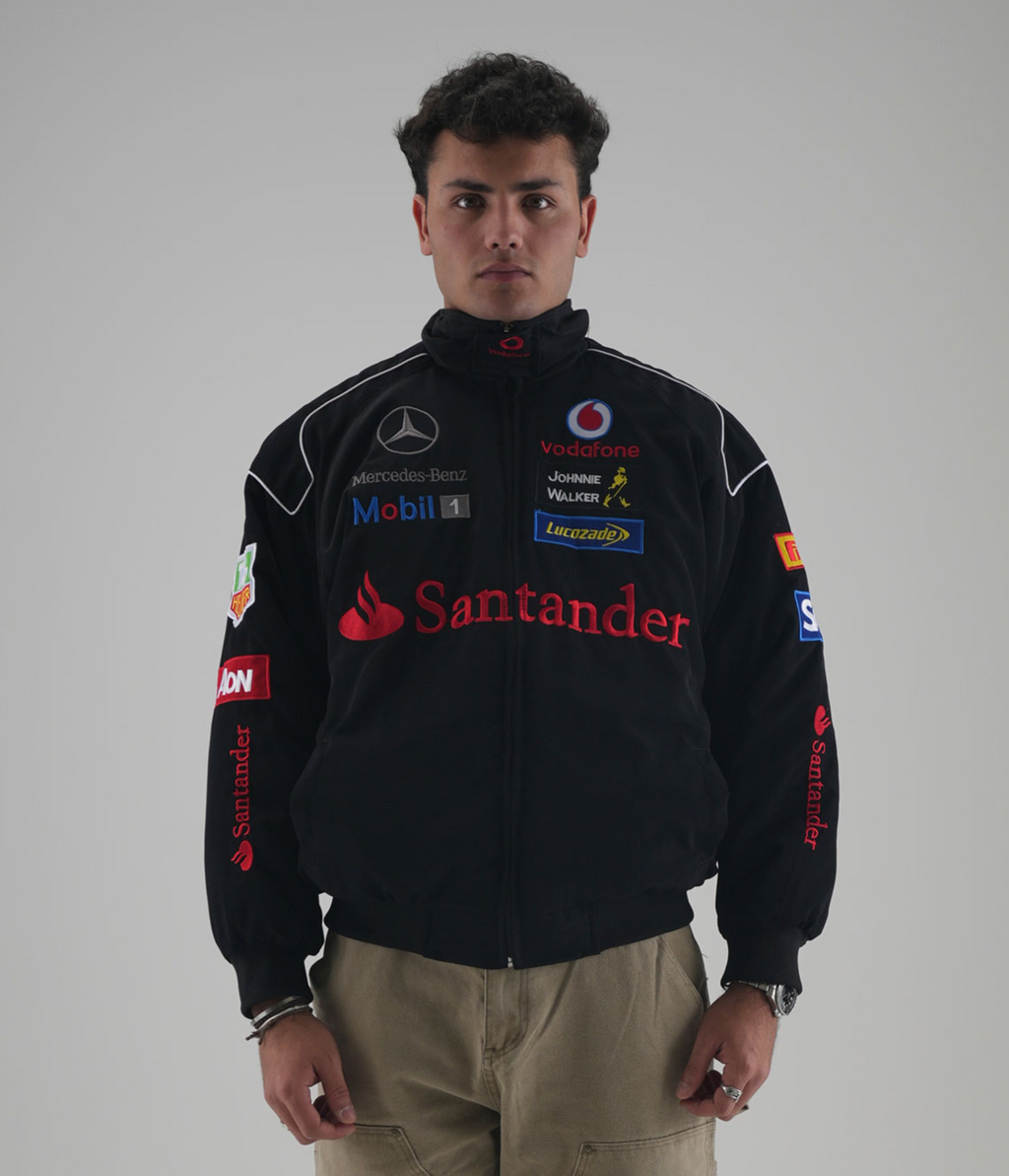 Mercedes-Benz Santander Vintage Jacke – Black Edition