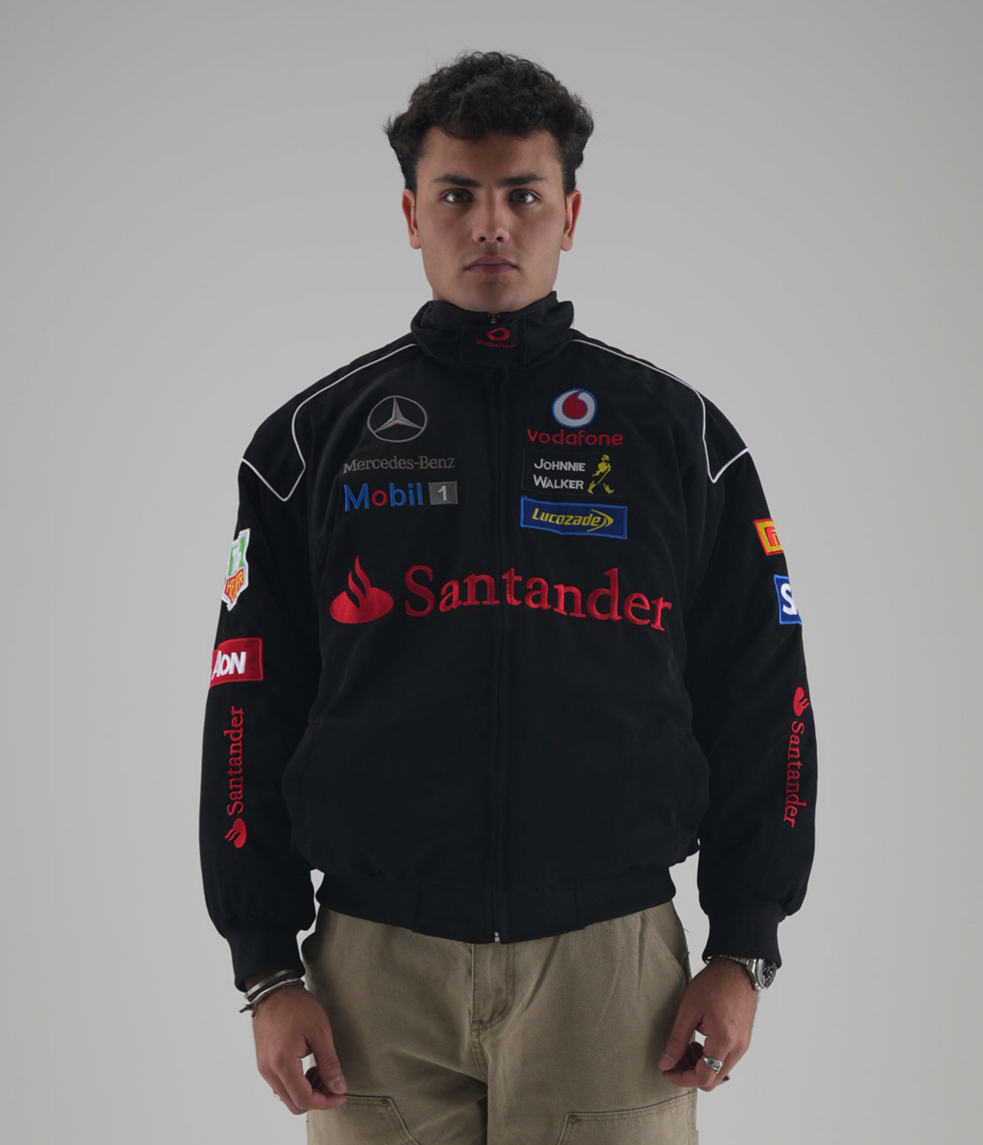 Mercedes-Benz Santander Vintage Jacke – Black Edition