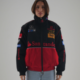 McLaren x Mercedes-Benz Vintage-Jacke – Rote Edition
