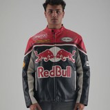 Red Bull Racing Lederjacke