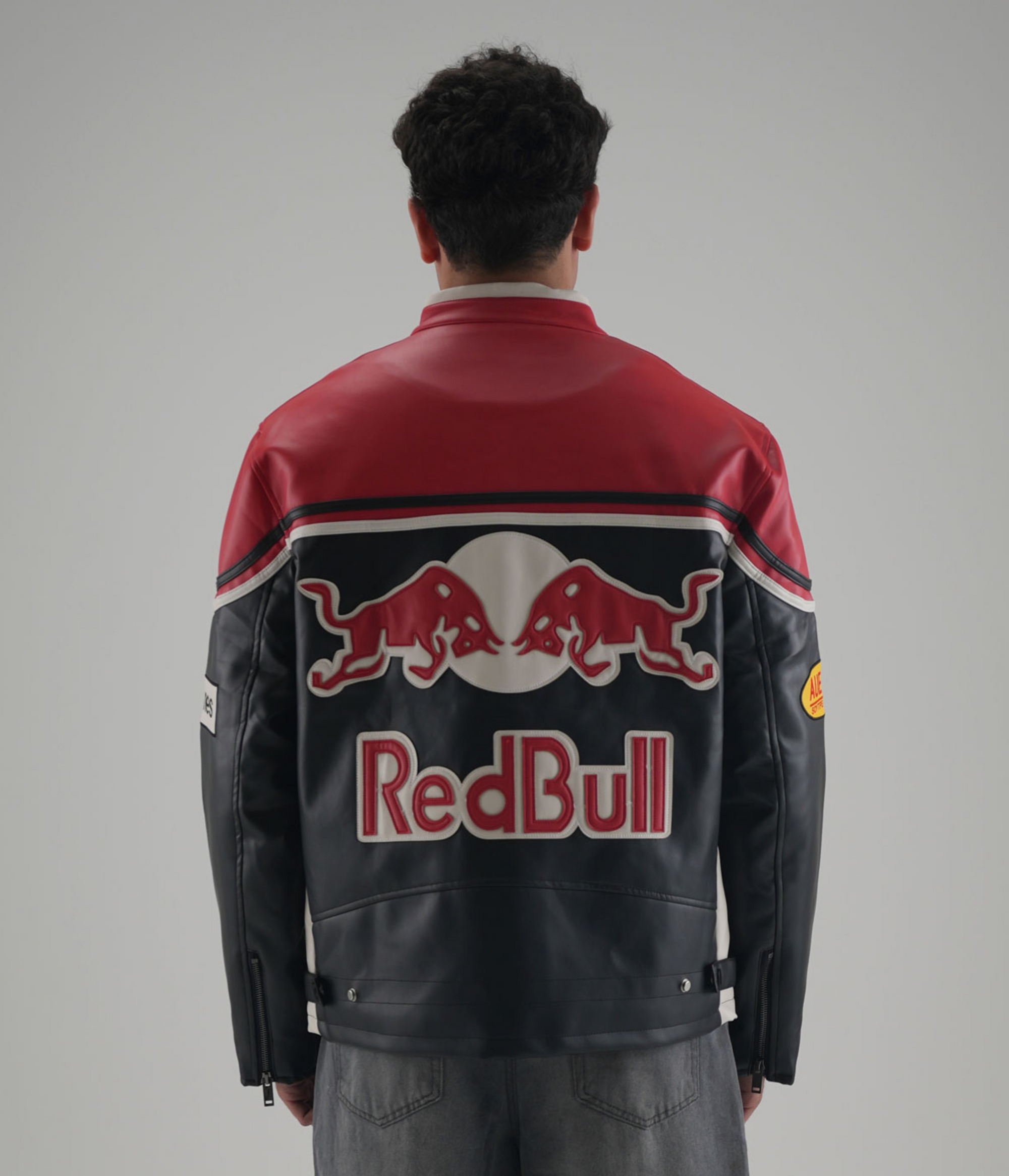 Red Bull Racing Lederjacke