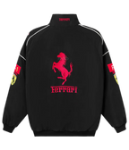 Ferrari F1 Vintage-Rennjacke – Black Edition