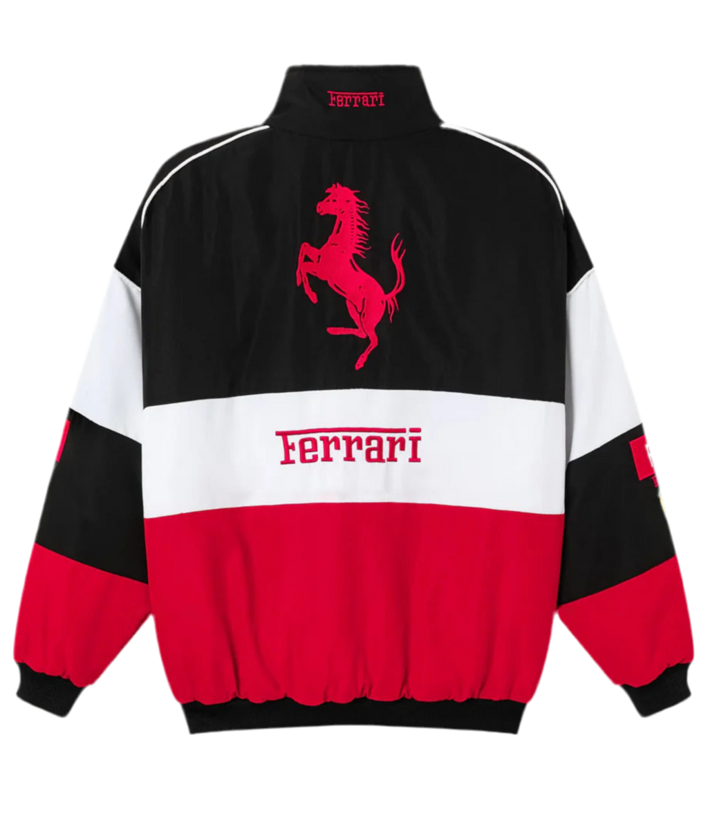 Ferrari F1 Vintage-Rennjacke – Classic Edition