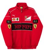 Ferrari F1 Vintage-Rennjacke – Rote Edition
