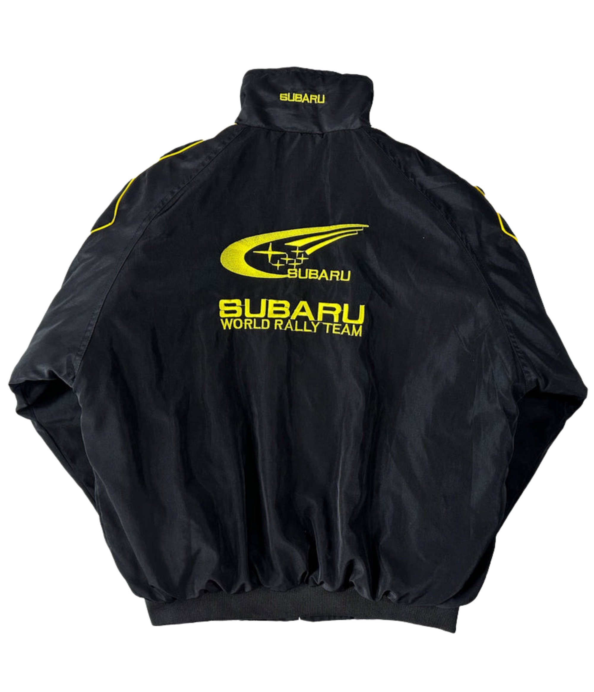 Subaru Rally Vintage Rennjacke – Black Edition