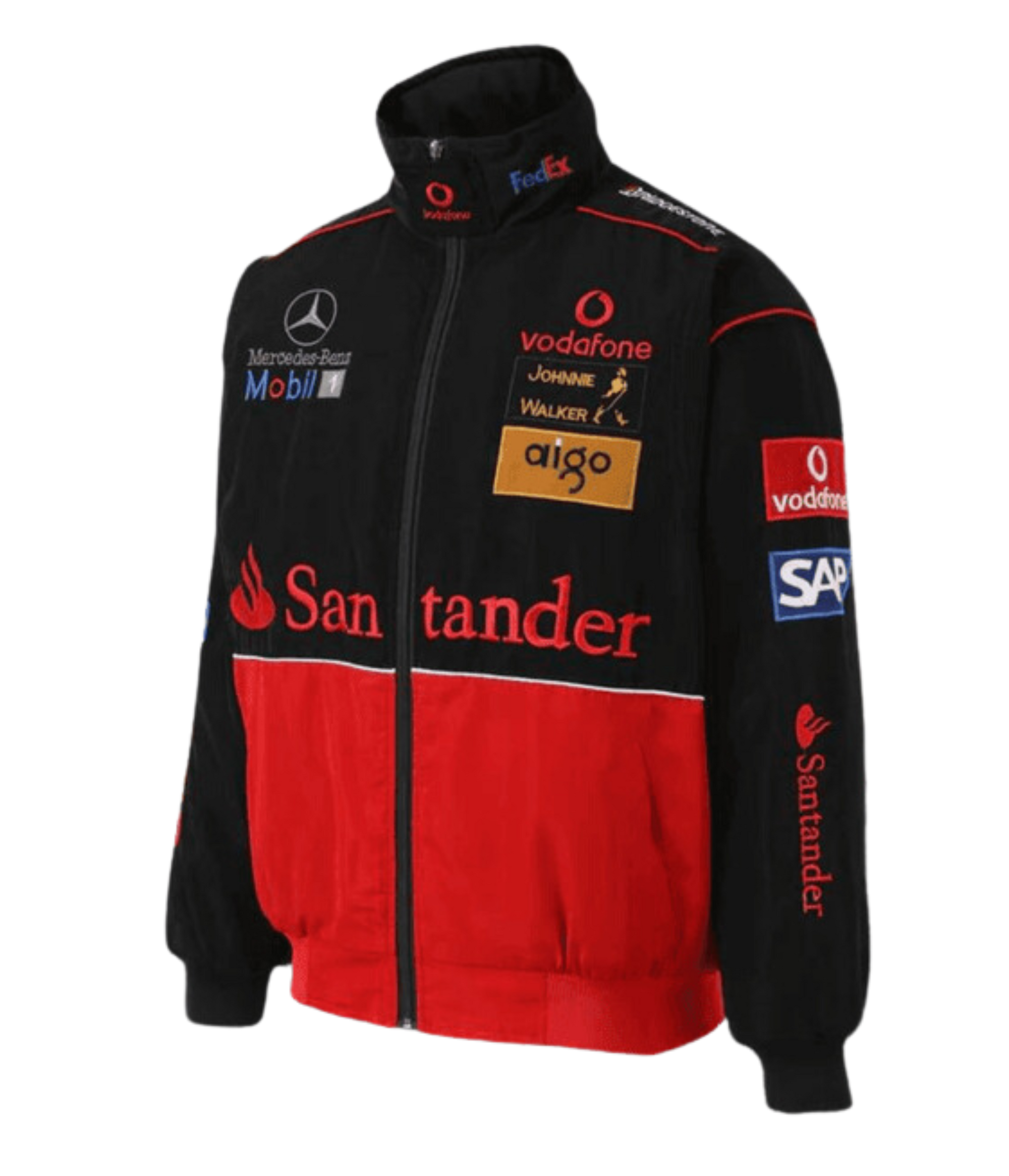 McLaren x Mercedes-Benz Vintage-Jacke – Rote Edition