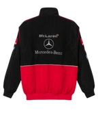 McLaren x Mercedes-Benz Vintage-Jacke – Rote Edition