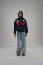 Ferrari F1 Vintage-Rennjacke – Black Edition