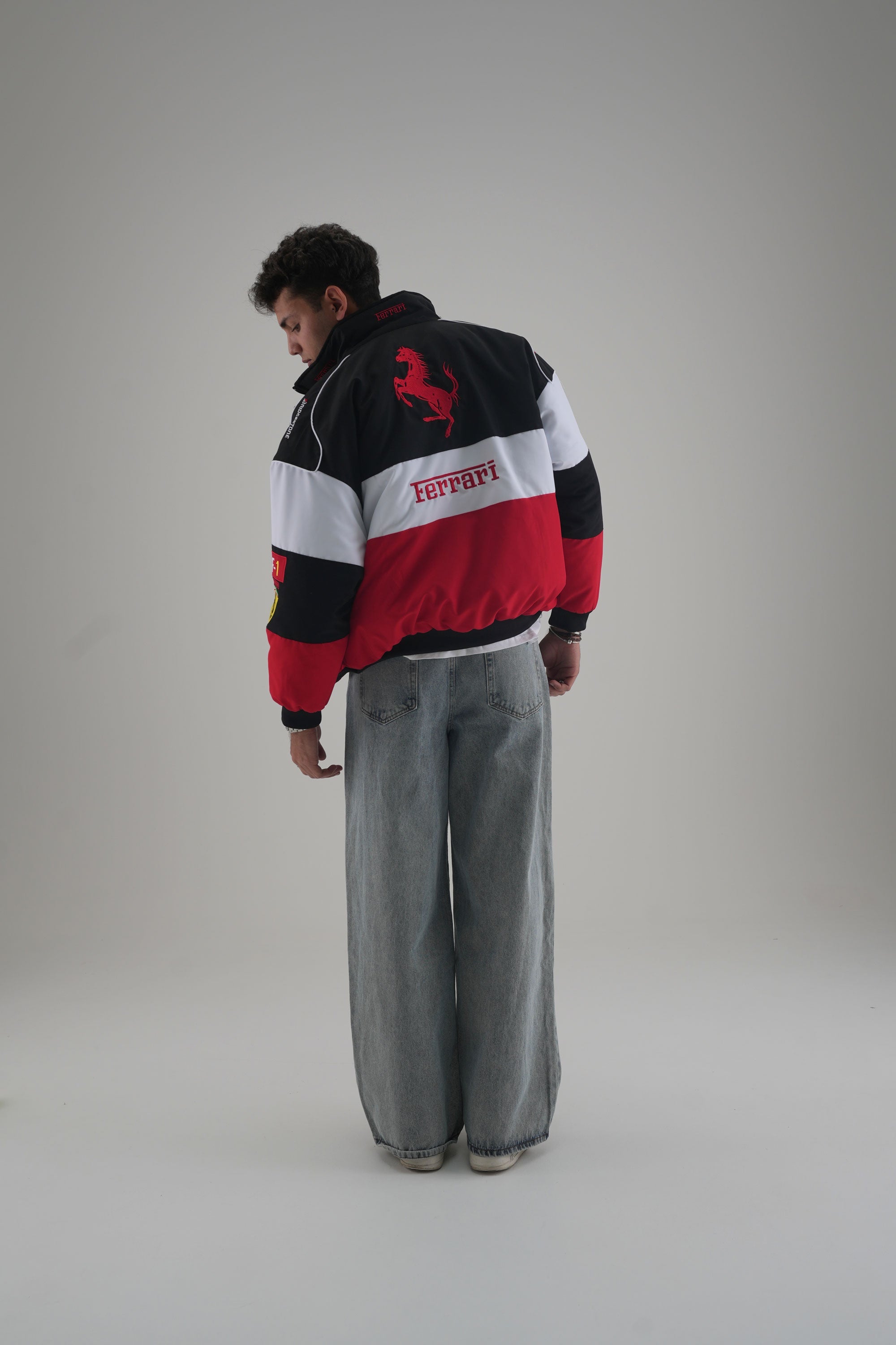 Ferrari F1 Vintage-Rennjacke – Classic Edition
