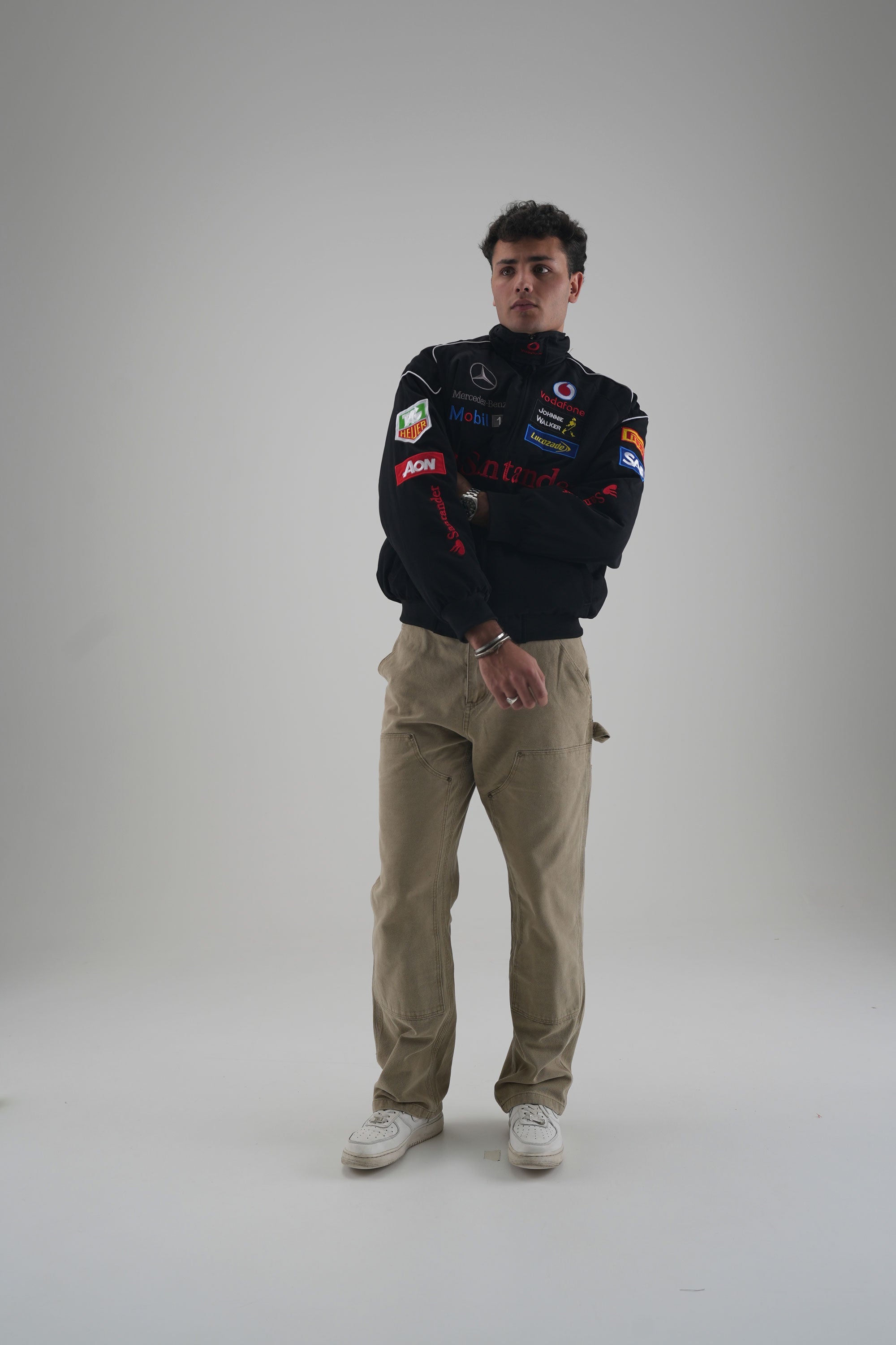 Mercedes-Benz Santander Vintage Jacke – Black Edition