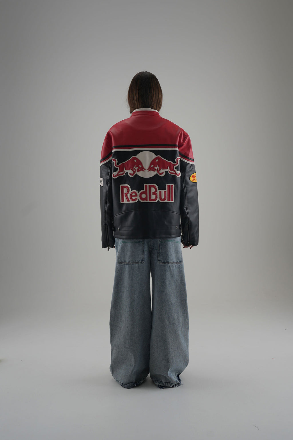 Red Bull Racing Lederjacke