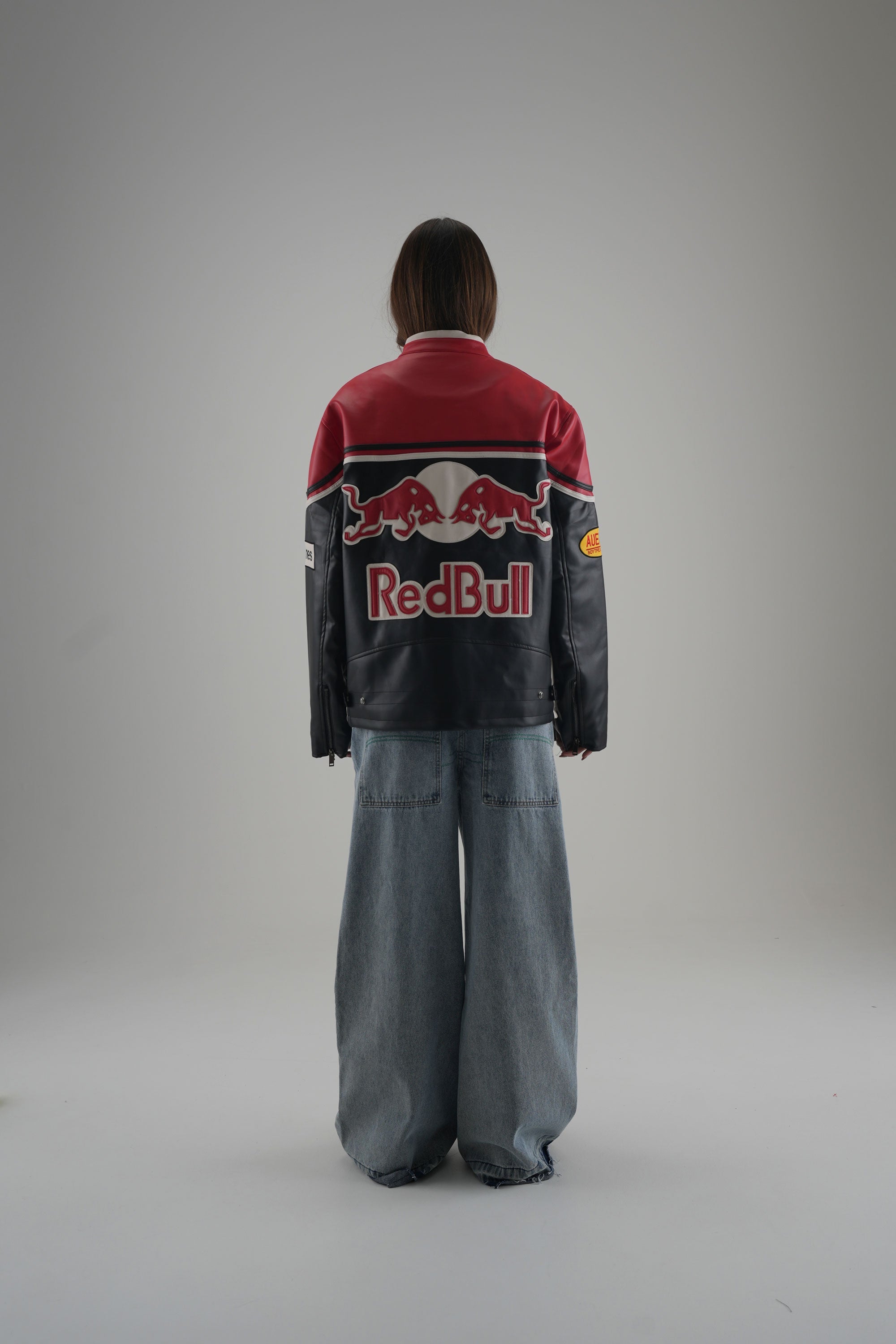 Red Bull Racing Lederjacke