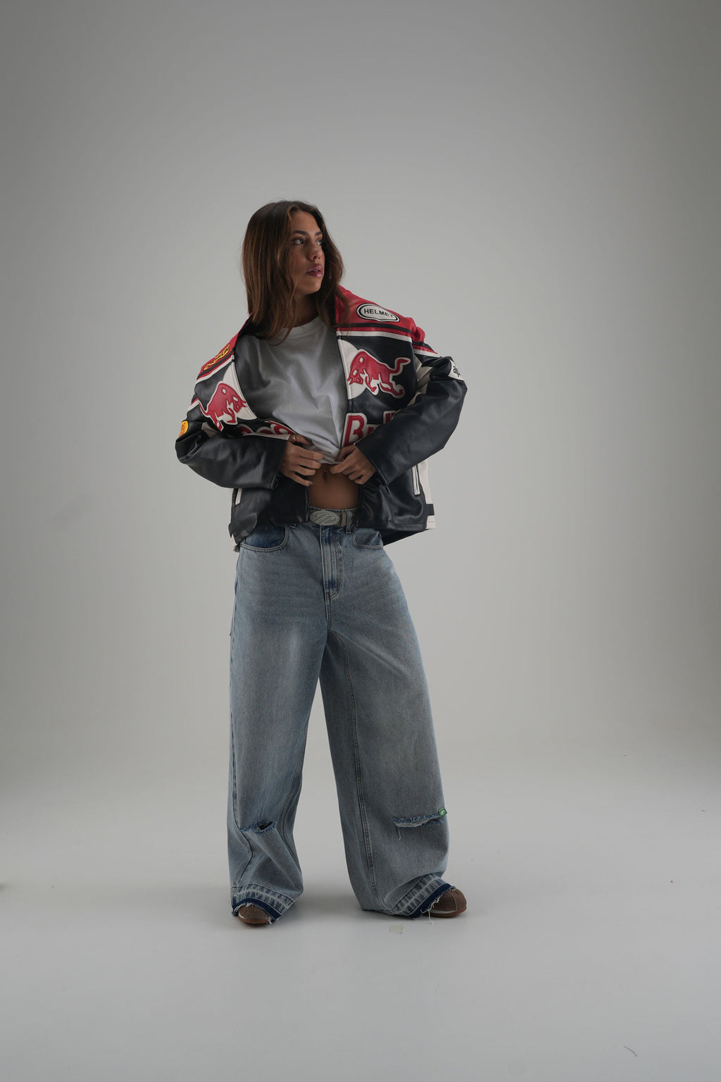 Red Bull Racing Lederjacke
