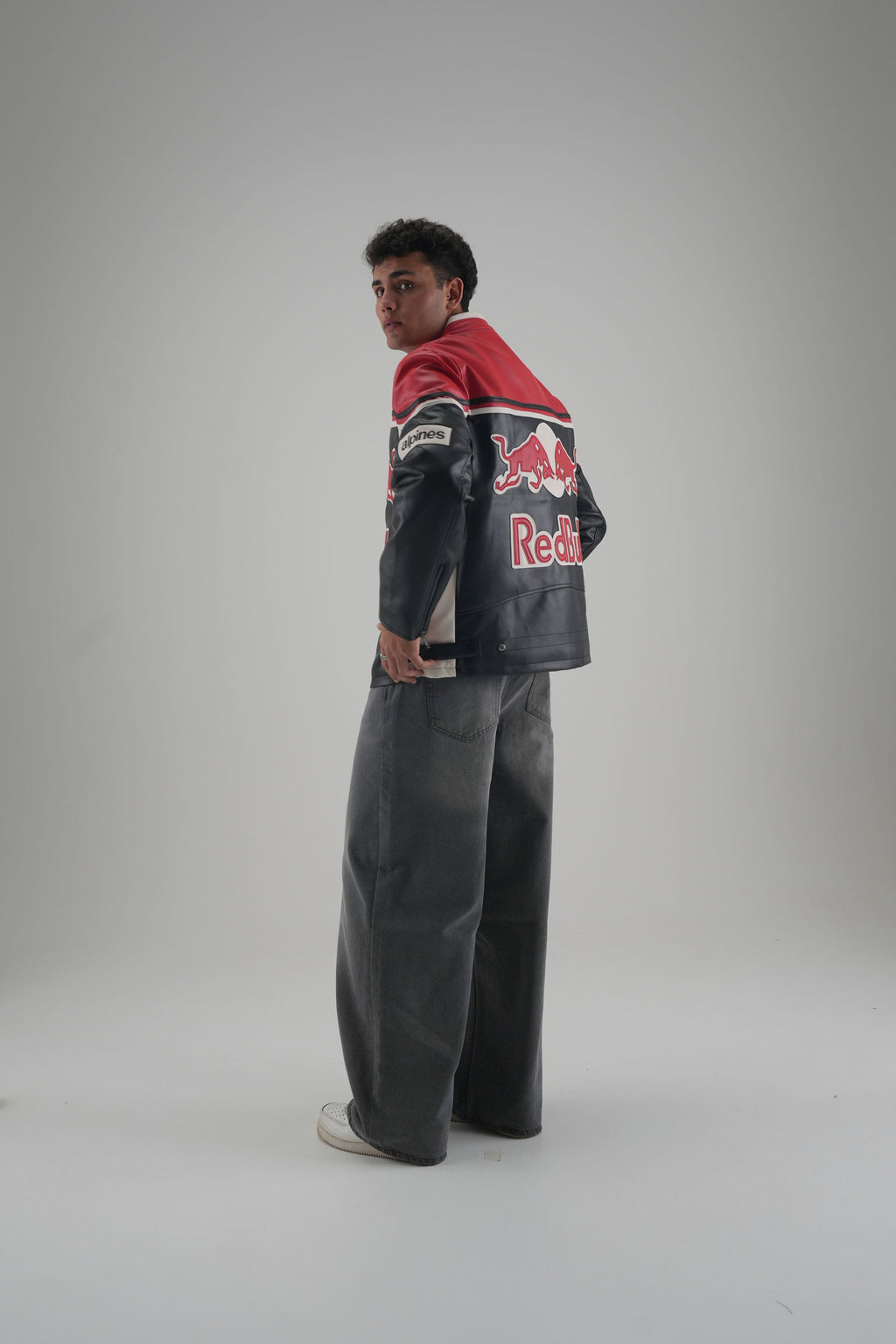 Red Bull Racing Lederjacke