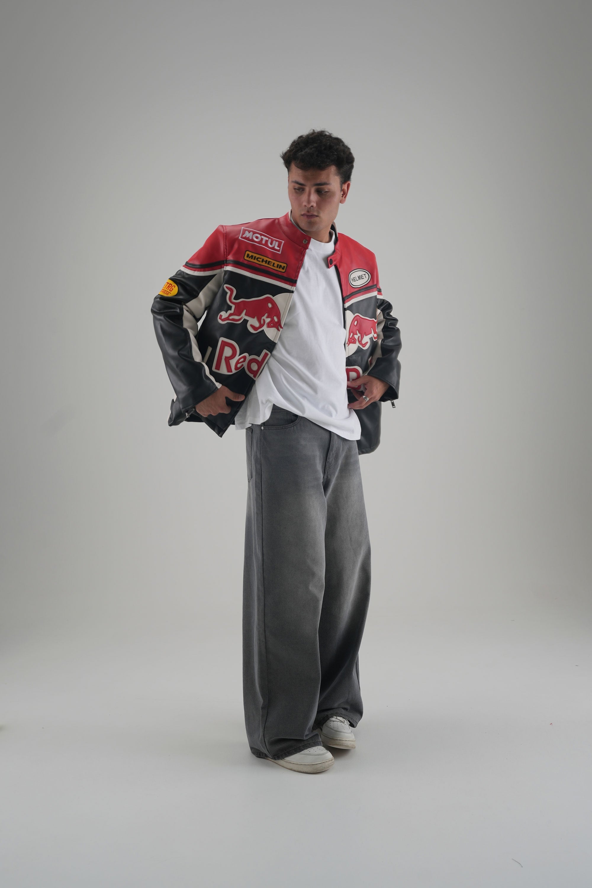 Red Bull Racing Lederjacke