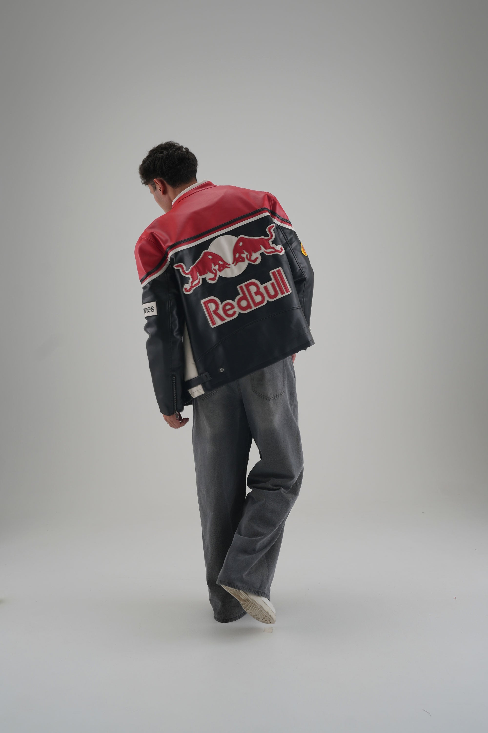 Red Bull Racing Lederjacke