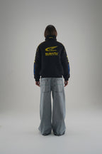 Subaru Rally Vintage Rennjacke – Black Edition