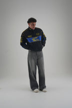 Subaru Rally Vintage Rennjacke – Black Edition